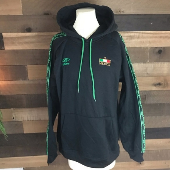 COPY - New Men's Umbro Mexico Hoodie size Medium - Picture 1 of 10